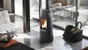 Poêle à bûche Aratos, INVICTA, 8 kW noir/anthracite