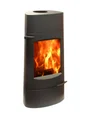 Poêle à bûche Aratos, INVICTA, 8 kW noir/anthracite