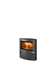 Poêle à bûche 15 noir, ADURO, 6.5 kW