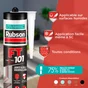 Mastic multi usages RUBSON Flextec transparent cartouche 280ml