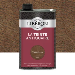 Teinte Antiquaire Bois Durs Liberon, 0.5 L, Chêne Foncé