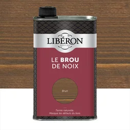 Brou De Noix Liberon, 0.5 L, Brun Foncé