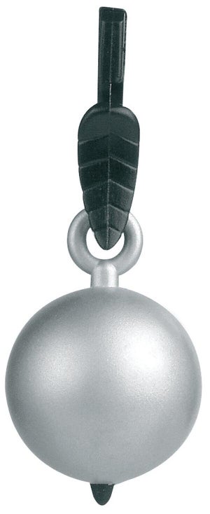 Lot de 4 lest de maintien boule plastique argent