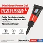 Colle de reparation loctite superglue-3 power gel tube 1g x3