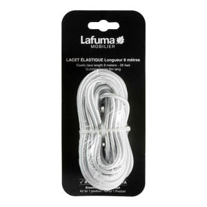 Lacet de jardin blanc élastiques LAFUMA MOBILIER