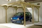 Carport bois Max 1 voiture, 13.49 M²