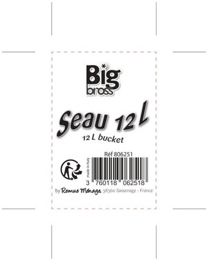 Seau Rond 12 Litres