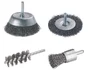 Lot De 4 Brosses Pour Perceuse Pour Multimatière Wolfcraft, Diam.25 Et 75 Mm