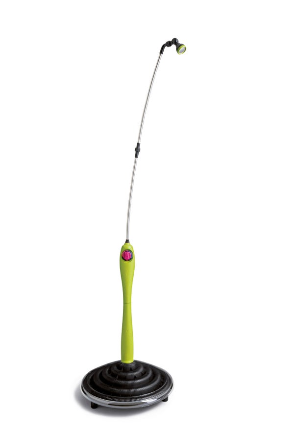Douche Solaire Courbée En Aluminium Sunny Verte, 8 L