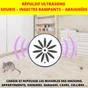 Répulsif ultrasons antisouris RETRO, 1 répulsif