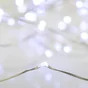 Guirlande électrique 7.5 m lumineuse de Noël Microled, 150 leds blanc froid