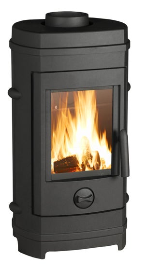 Poêle à bûche Remilly, INVICTA, 7 kW anthracite