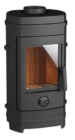 Poêle à bûche Remilly, INVICTA, 7 kW anthracite