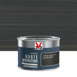 Lasure V33 Hp Les Contemporaines 8 Ans Chêne Graphite Satiné 0.125 L