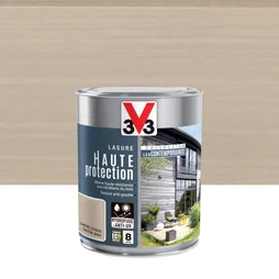 Lasure V33 Hp Les Contemporaines 8 Ans Chêne Cendré Satiné 1 L