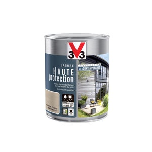 Lasure V33 Hp Les Contemporaines 8 Ans Chêne Cendré Satiné 1 L