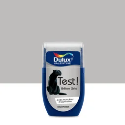 Testeur Peinture Béton Gris Satin Dulux Valentine Crème De Couleur 0.03 L