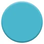 Testeur Peinture Bleu Caraibes Satin Dulux Valentine Crème De Couleur 0.03 L