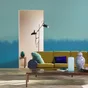 Testeur Peinture Bleu Caraibes Satin Dulux Valentine Crème De Couleur 0.03 L