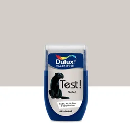 Testeur peinture galet satiné Crème de couleur DULUX VALENTINE 30 ml