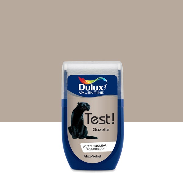 Testeur Peinture Gazelle Satin Dulux Valentine Crème De Couleur 0.03 L