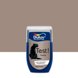 Testeur peinture taupe satiné Crème de couleur DULUX VALENTINE 30 ml