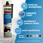 Mastic silicone cuisine/bain noir RUBSON cartouche 280 ml