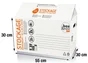 Caisse À Monter Utility Carton Renforcé , L.55 X P.30 X H.30 Cm