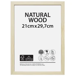 Cadre Brut, H.29.7 x l.21 cm, bois naturel