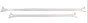Kit Diam. 7/9 Mm Blanc Brillant 80/110 Cm Métal