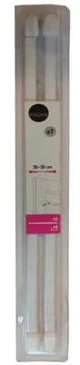 Kit Diam. 7/9 Mm Blanc Brillant 80/110 Cm Métal