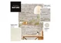 Papier Peint Intissé Brique Marbre Blanc