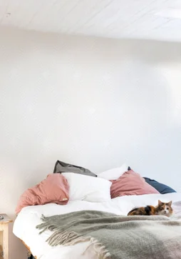 Papier Peint Intissé Deco Blanc