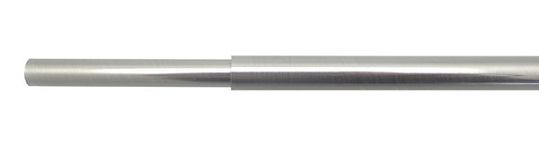 Barre De Vitrage Chic Gris Brossé, Diam. 8/10 Mm Entre 40 Et 70 Cm Inspire