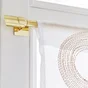 Barre De Vitrage Chic Doré Mat, Diam. 8/10 Mm Entre 40 Et 70 Cm Inspire