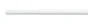 Barre De Vitrage Design Blanc Mat, Diam. 8/10 Mm De 70 À 120 Cm Inspire