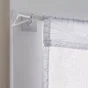 Barre De Vitrage Design Blanc Mat, Diam. 8/10 Mm De 70 À 120 Cm Inspire