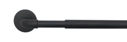 Tringle À Rideau Charme Curve Noir Mat, Diam. 8/10 Mm De 70 À 120 Cm Inspire