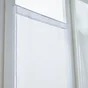 2 Barres Rondes Diam. 7 Mm Blanc Brillant 80/110 Cm Acier