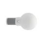 Lot De 2 Embouts Inspire, Blanc Mat Cosy, Pour Barre De Vitrage Diam.8/10 Mm