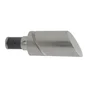 Lot De 2 Embouts Inspire, Chromé, Brossé Pour Barre De Vitrage Cylindre Diam.8/1