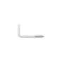 Lot De 4 Pitons Barre De Vitrage, 10 Mm Blanc Mat Inspire