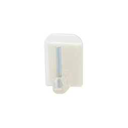 Lot De 4 Supports Autocollants Barre De Vitrage, 10 Mm Transparent Brut Inspire