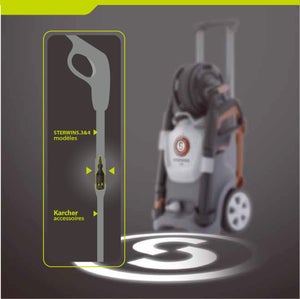 Adaptateur machines STERWINS pour accessoires KARCHER