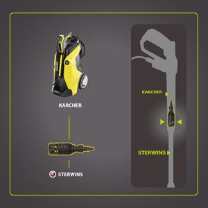 Adaptateur machines STERWINS pour accessoires KARCHER