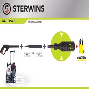 Adaptateur machines STERWINS pour accessoires KARCHER