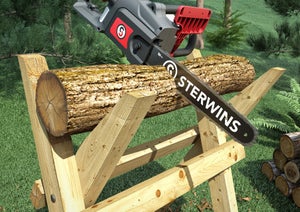 Tronçonneuse Électrique Sterwins Ecs2-35.3, 2000 W, Guide De 35 Cm