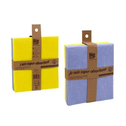 Lot de 10 lavettes non tissée absorbante 30 x 35 cm BIGBROSS