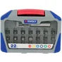 Coffret Embouts De Vissage 22 Pièces +Porte Embouts Tivoly