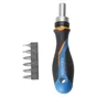 Tournevis Cliquet Mixte + 6 Embouts Dexter